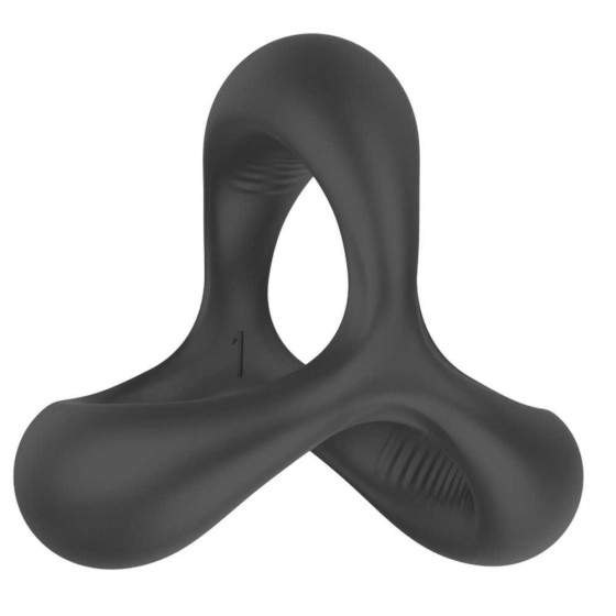 VIP16 Men's Sperm Locking Ring Liquid Silicone Penis Ring Elephant Ring Foreskin Resistance Ring Non-vibration Double Set