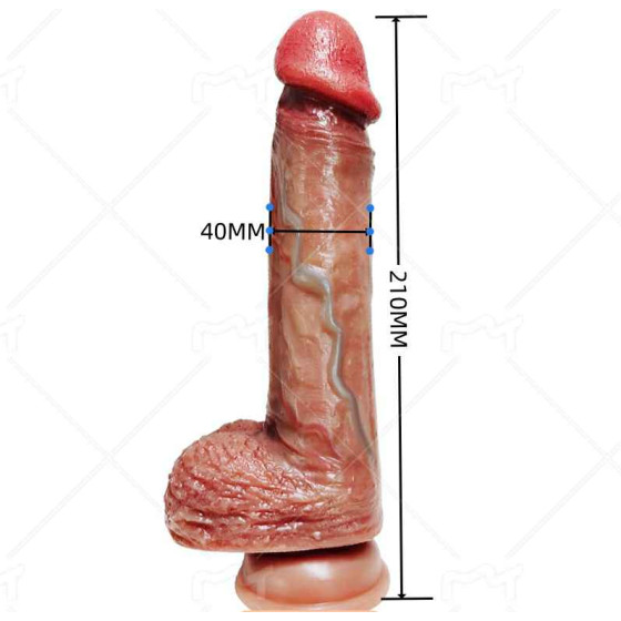 VIP32  210*40mm Sex toys multi-size manual dildos G-spot stimulation