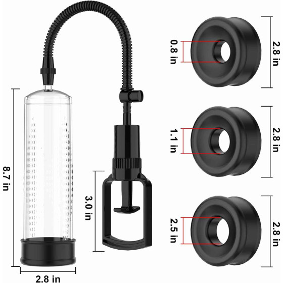 VIP20 Men's pull rod vacuum air pump men's training device