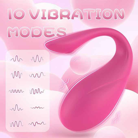 VIP10 Female toys fun vibrator tadpole strong shock bounce